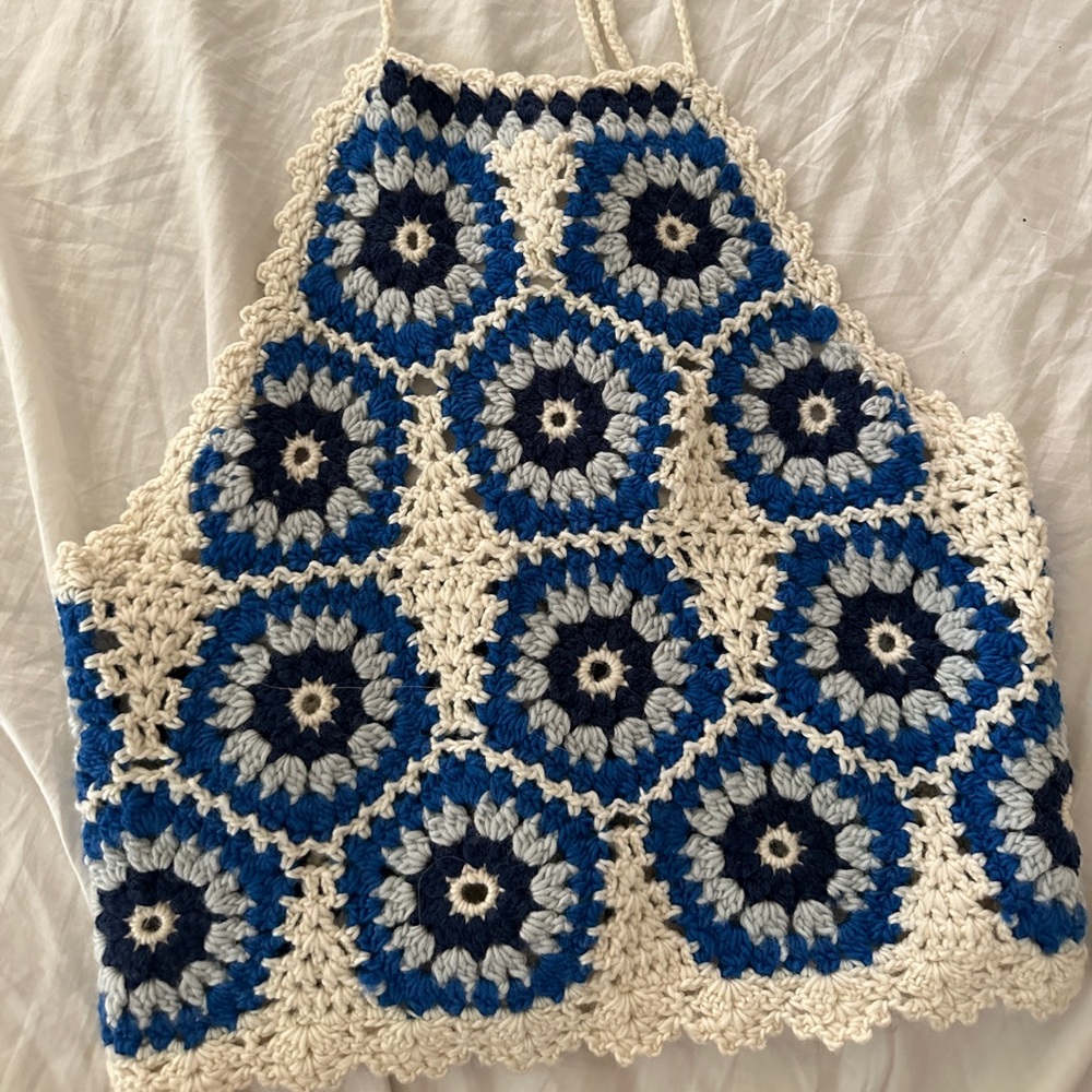 Crochet crop top